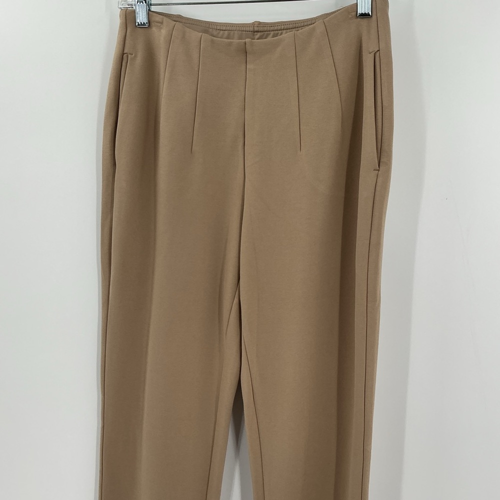Belle by Kim Gravel Ponte Hollywood Waist Full Length Pants - Picture 6 of 12
